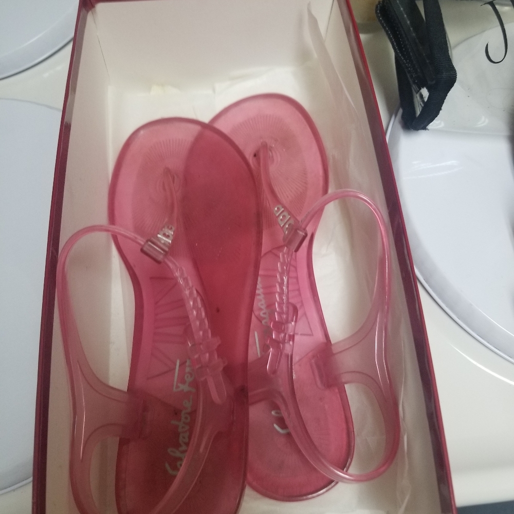 Salvatore Ferraganno jelly sandals